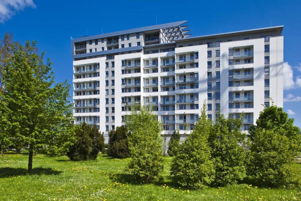 Aviator White Apartment Гданск Екстериор снимка